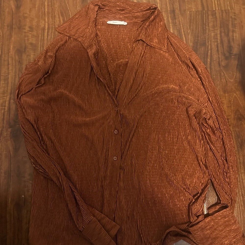 Showpo Terracotta Blouse